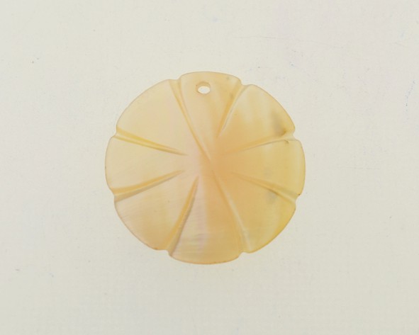 Madrepérola pingente florzinha - 2.3 cm (un) MP-142